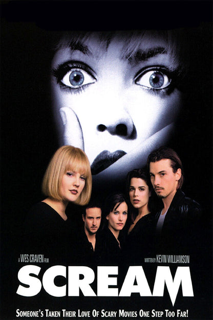 Scream Horror Thriller Movie Cinema Film Poster Wall Art Print Home Wall Decor