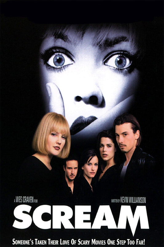 Scream Horror Thriller Movie Cinema Film Poster Wall Art Print Home Wall Decor