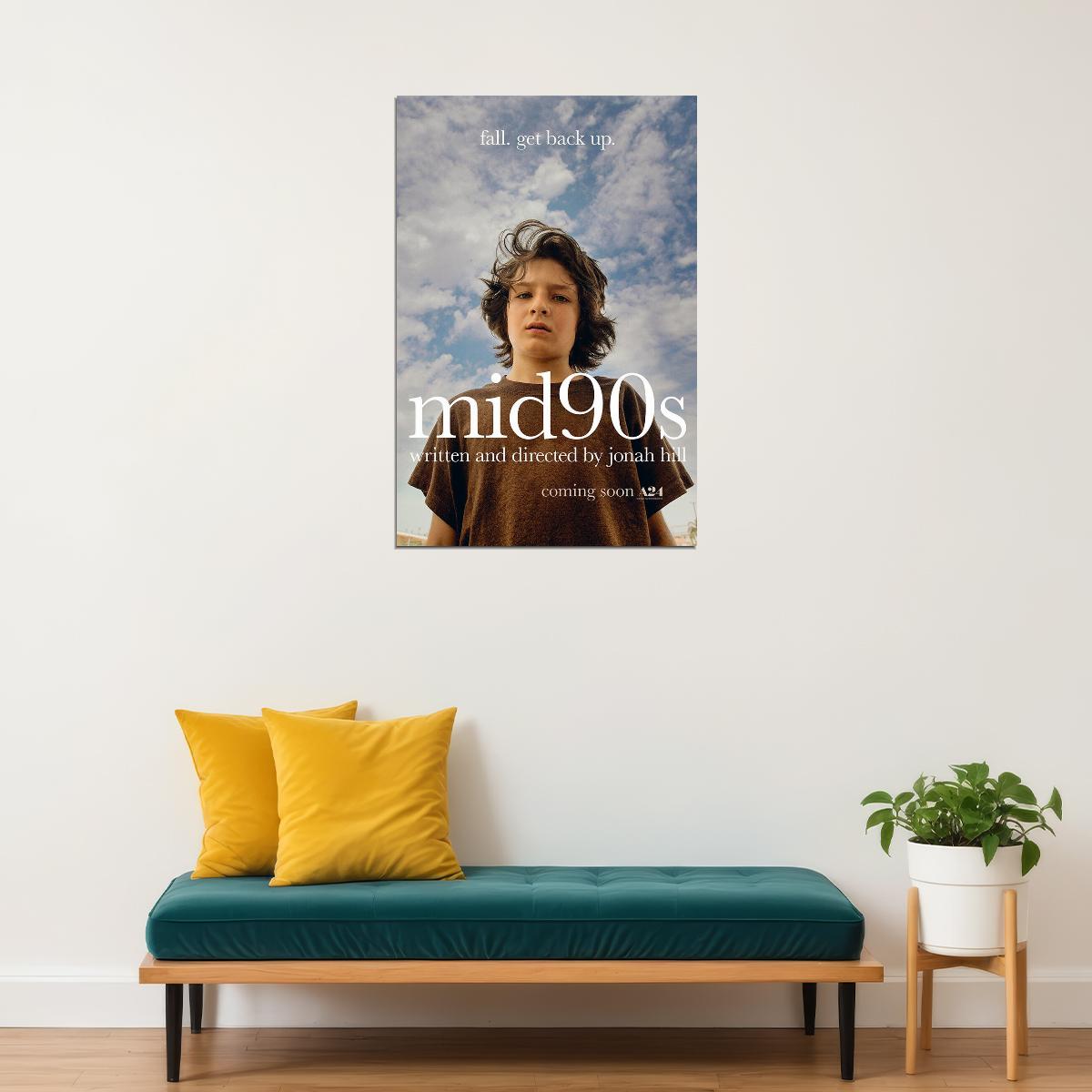 Mid90s Comedi Drama Movie Cinema Actor Poster Wall Art Print Home Wall Decor - xonomax