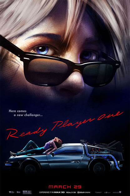 Ready Player One Movie Classic Film Game Poster Wall Art Print Home Wall Decor - xonomax
