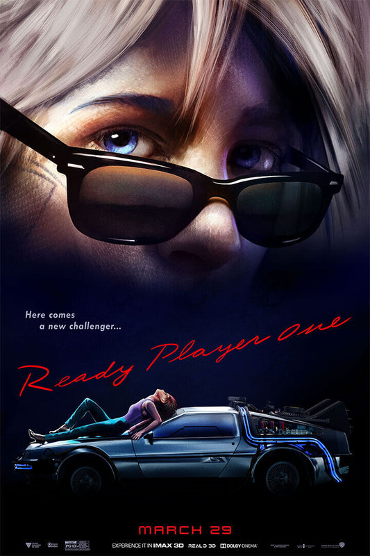 Ready Player One Movie Classic Film Game Poster Wall Art Print Home Wall Decor - xonomax