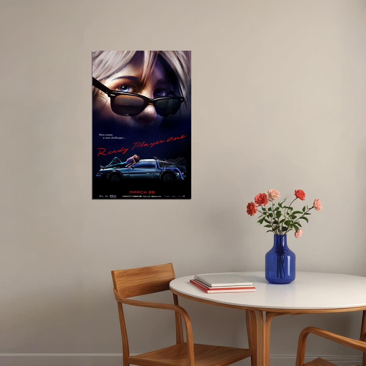 Ready Player One Movie Classic Film Game Poster Wall Art Print Home Wall Decor - xonomax