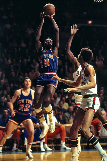 Willis Reed New York Basketball Player Poster Wall Art Print Home Wall Decor