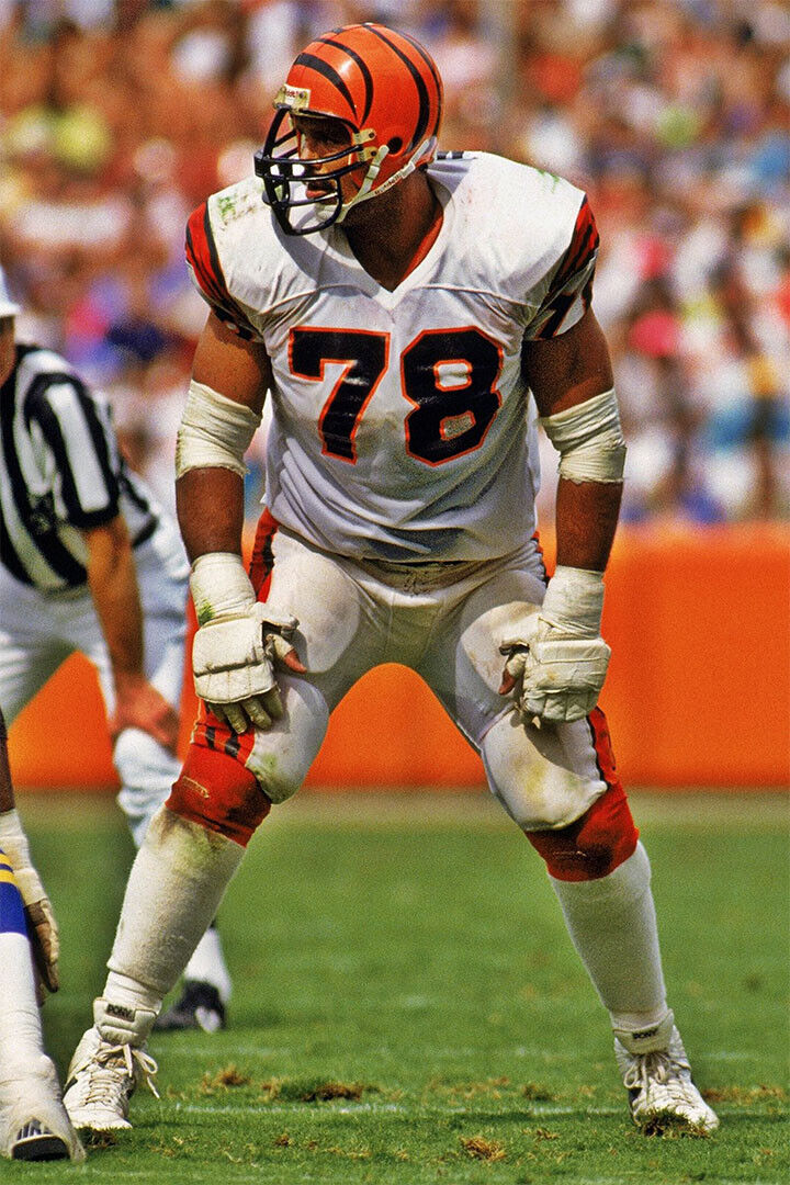 Anthony Munoz Cincinnati American Football Player Poster Wall Art Print Home Wall Decor