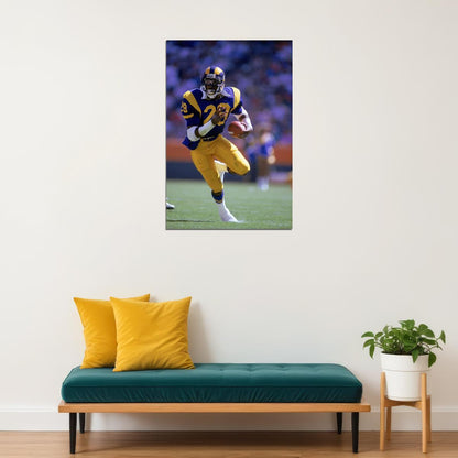 Eric Dickerson Los Angeles American Football Player Poster Wall Art Print Home Wall Decor