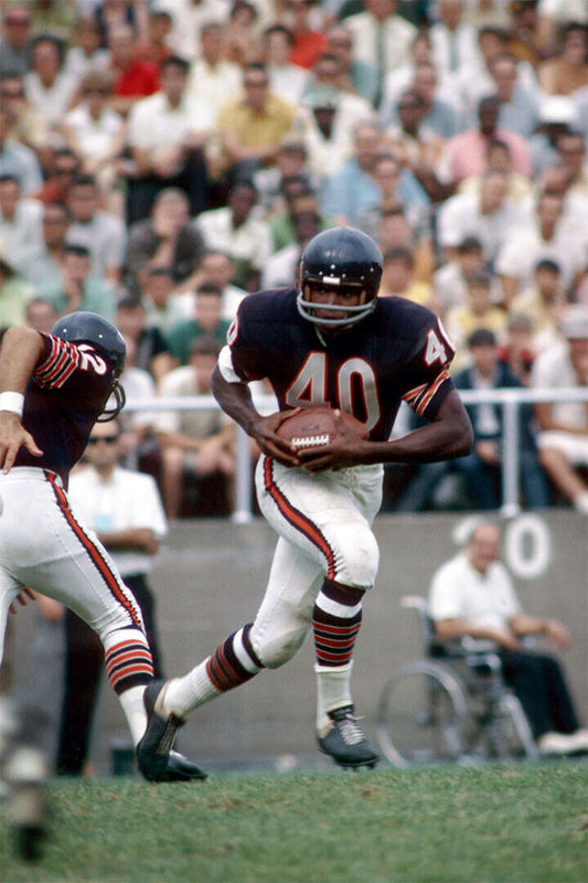 Gale Sayers Chicago American Football Player Poster Wall Art Print Home Wall Decor