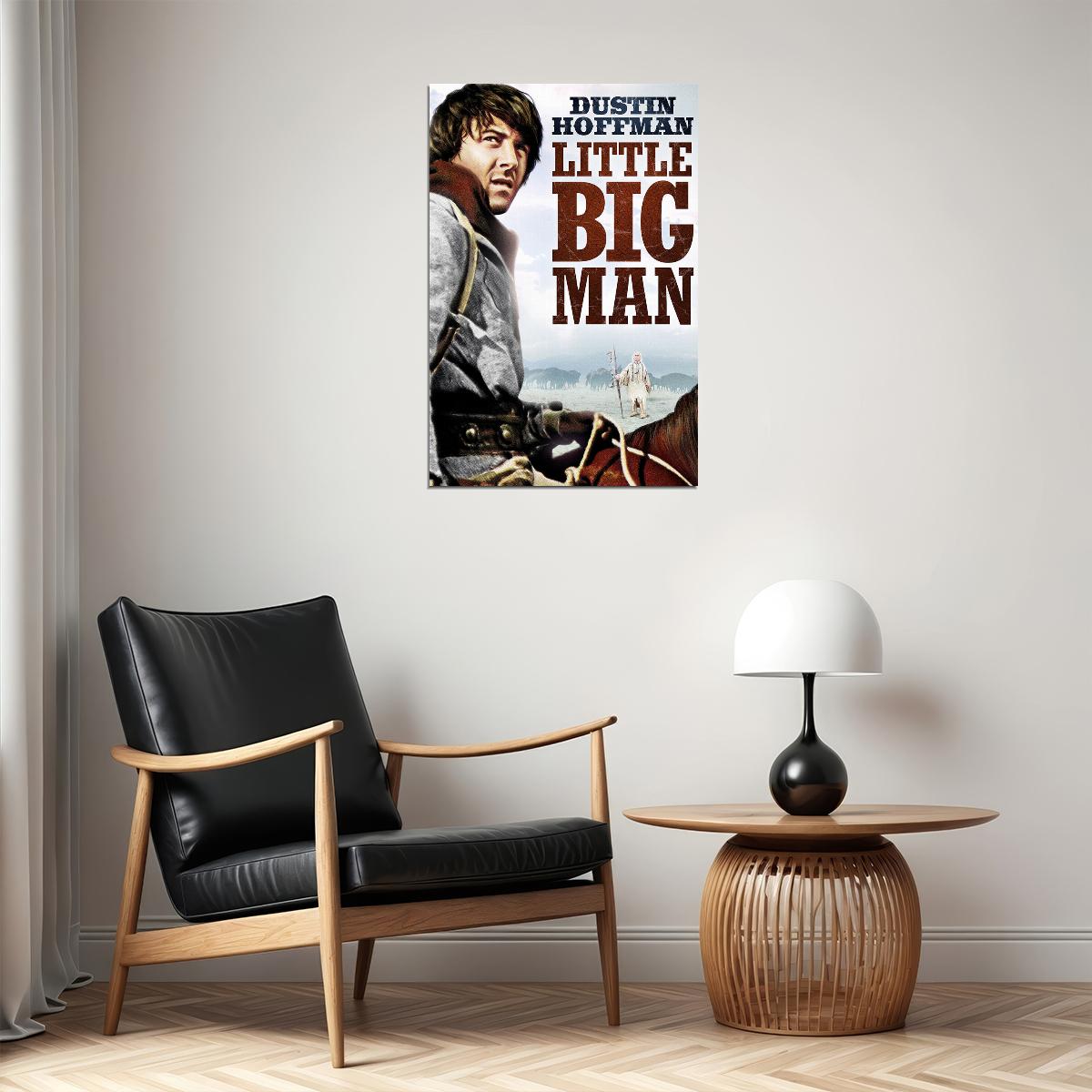 Little Big Man Movie Action Comedy Drama Poster Wall Art Print Home Wall Decor - xonomax