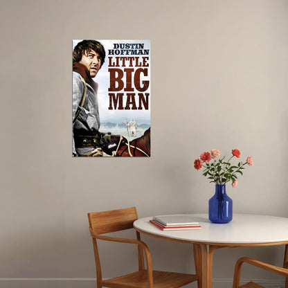 Little Big Man Movie Action Comedy Drama Poster Wall Art Print Home Wall Decor - xonomax