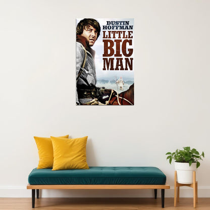 Little Big Man Movie Action Comedy Drama Poster Wall Art Print Home Wall Decor - xonomax