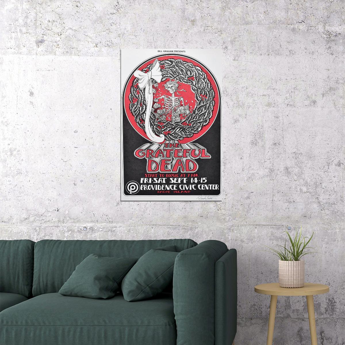 Grateful Dead Dead And Company Concert Poster Wall Art Print Home Wall Decor - xonomax