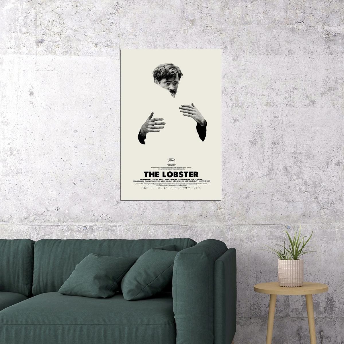 The Lobster Movie Drama Science Fiction Romantic Poster Wall Art Print Home Wall Decor - xonomax