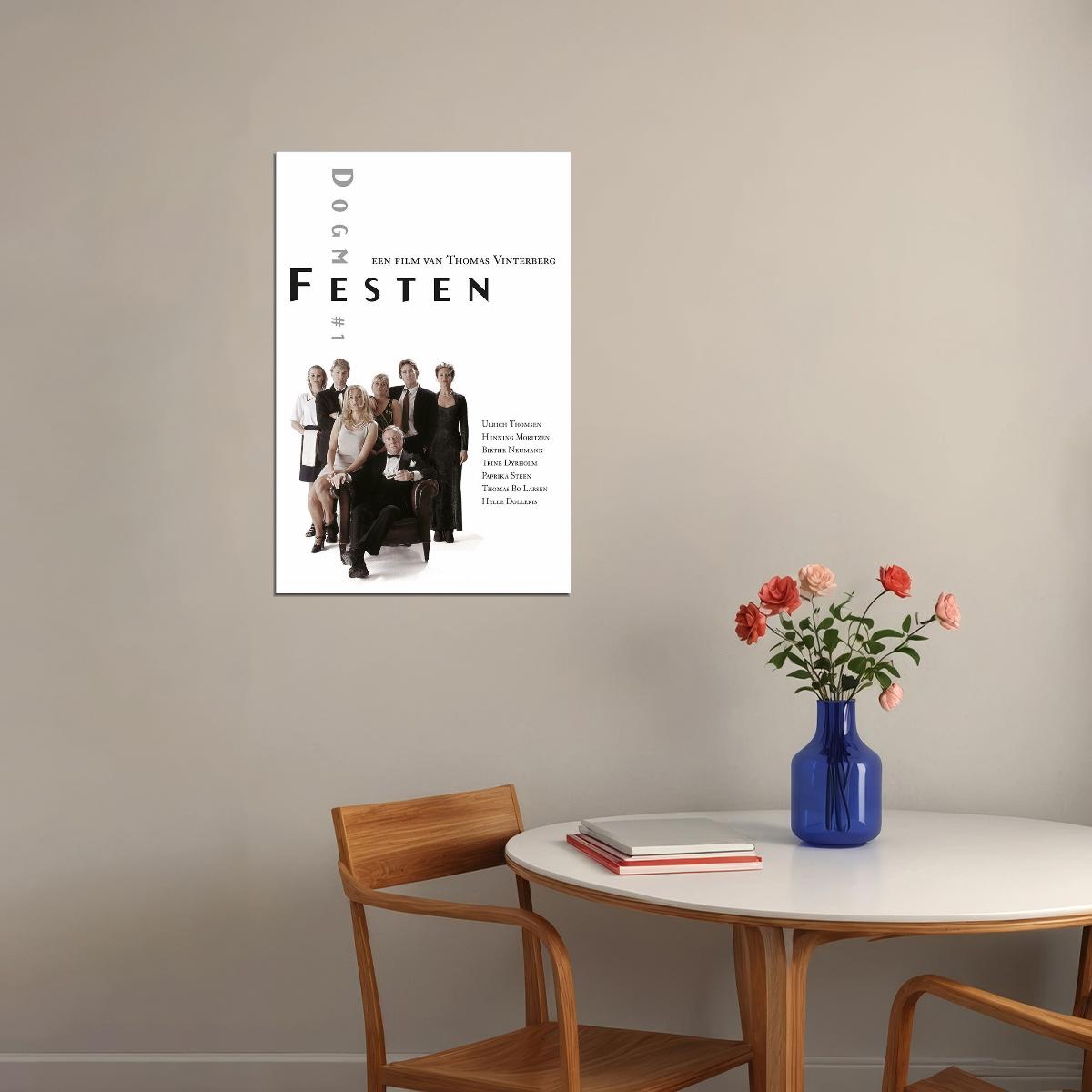 Festen The Celebration Movie Drama Action Poster Wall Art Print Home Wall Decor - xonomax