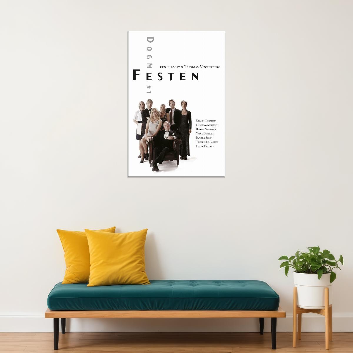 Festen The Celebration Movie Drama Action Poster Wall Art Print Home Wall Decor - xonomax