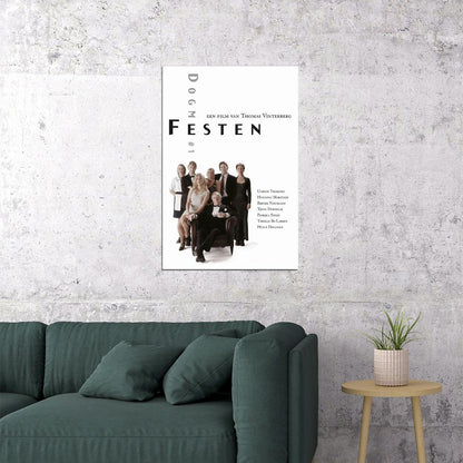 Festen The Celebration Movie Drama Action Poster Wall Art Print Home Wall Decor - xonomax