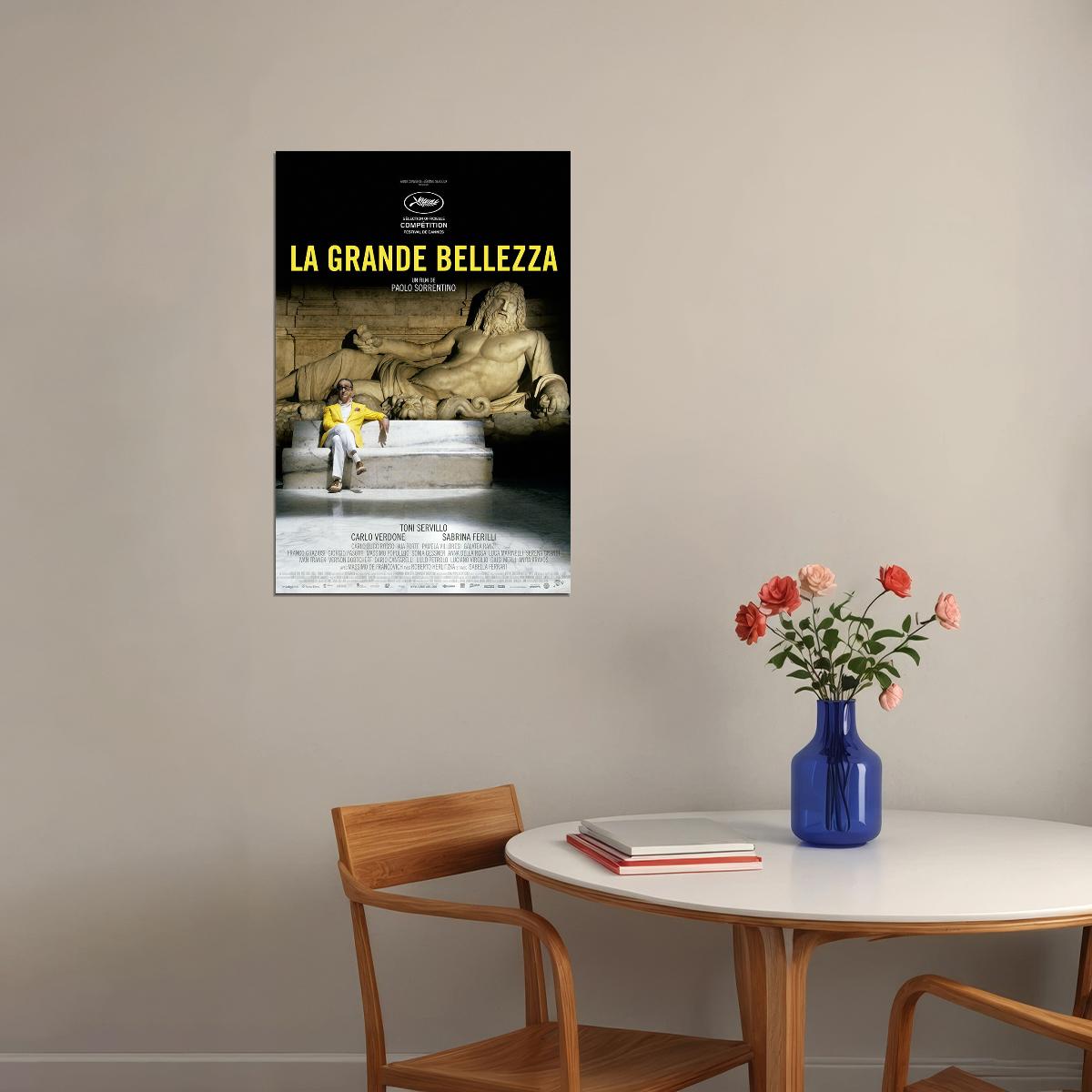 The Great Beauty Movie Drama Action Adventure Poster Wall Art Print Home Wall Decor - xonomax
