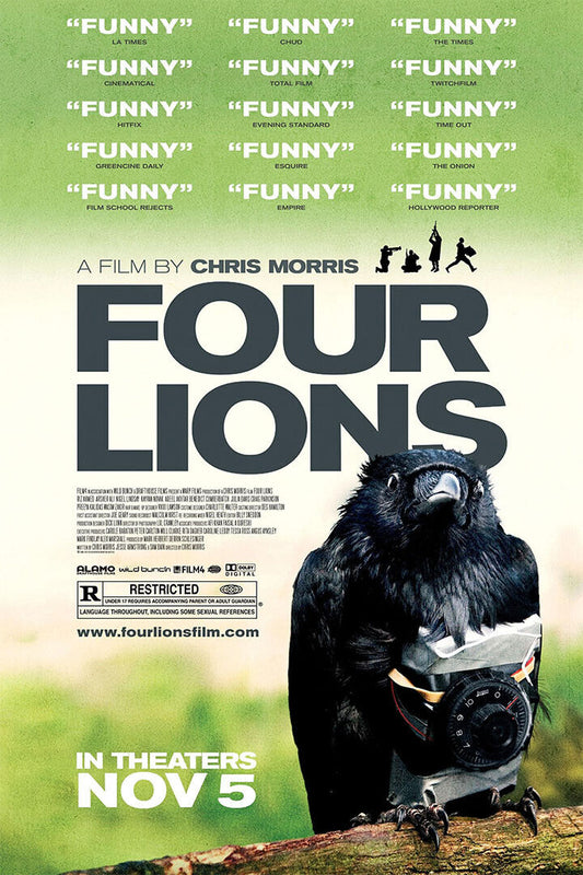 Four Lions Movie Comedy Drana Crime Poster Wall Art Print Home Wall Decor - xonomax