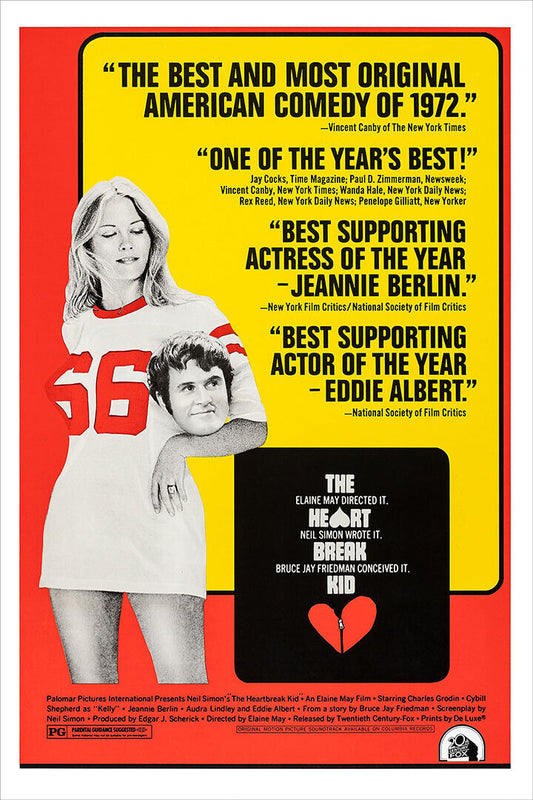 The Heartbreak Kid 1972 Movie Comedy Romance Poster Wall Art Print Home Wall Decor - xonomax