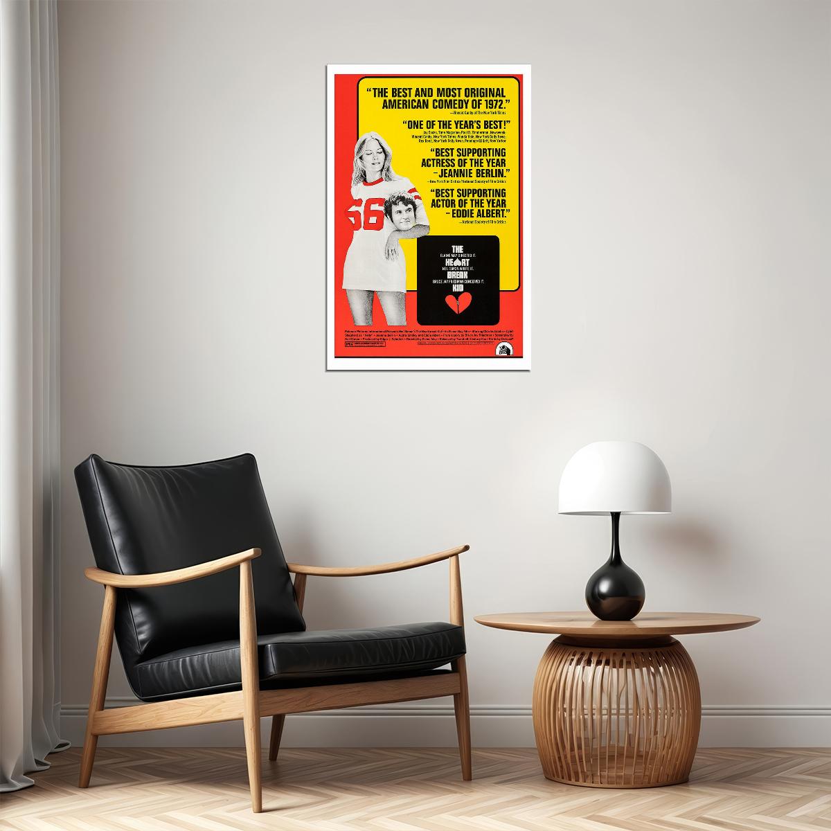 The Heartbreak Kid 1972 Movie Comedy Romance Poster Wall Art Print Home Wall Decor - xonomax