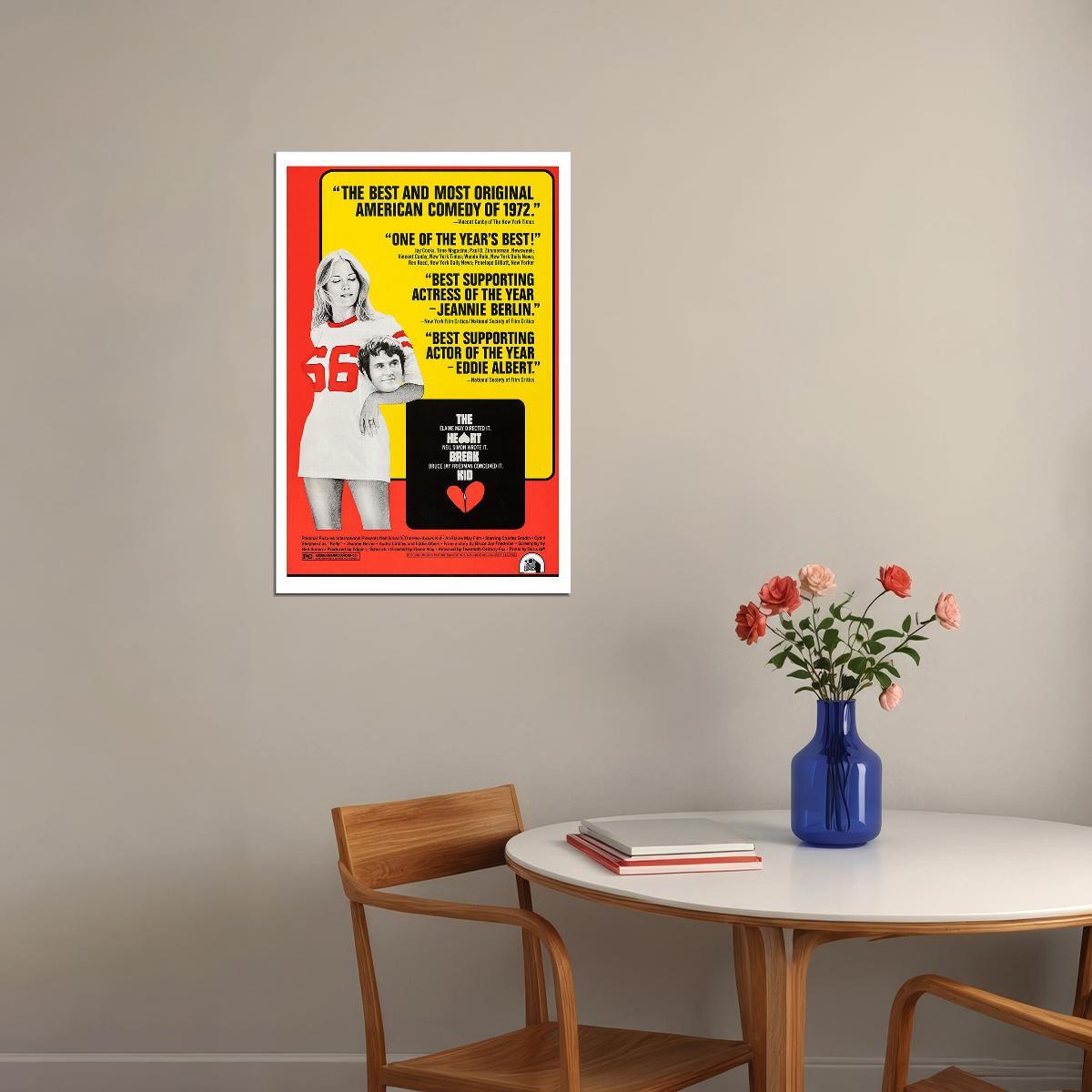 The Heartbreak Kid 1972 Movie Comedy Romance Poster Wall Art Print Home Wall Decor - xonomax