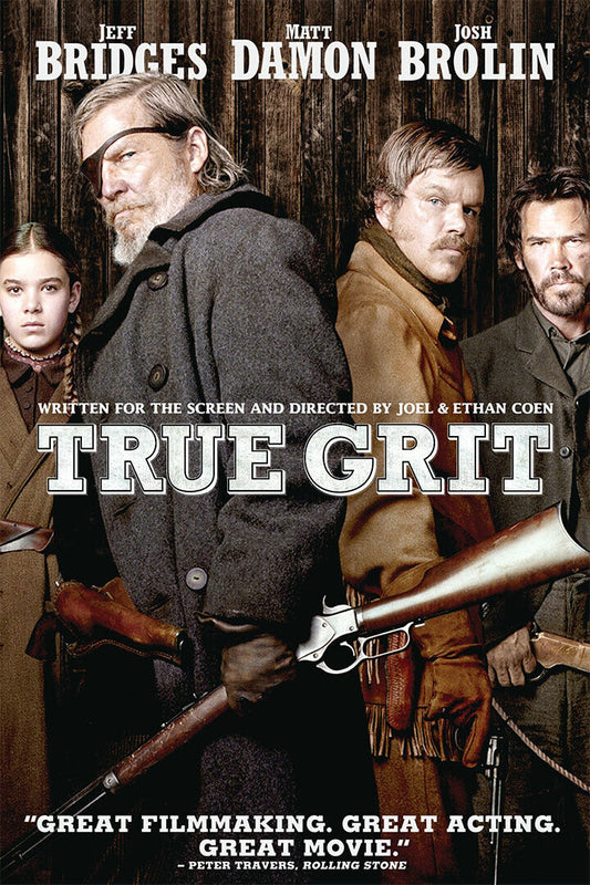 True Grit Movie Drama Action Western Poster Wall Art Print Home Wall Decor