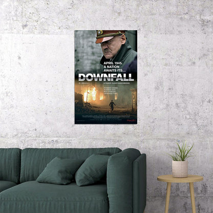 Downfall 2004 Biography Drama History Poster Wall Art Print Home Wall Decor - xonomax