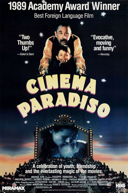 Cinema Paradiso Movie Drama Romantic Poster Wall Art Print Home Wall Decor - xonomax
