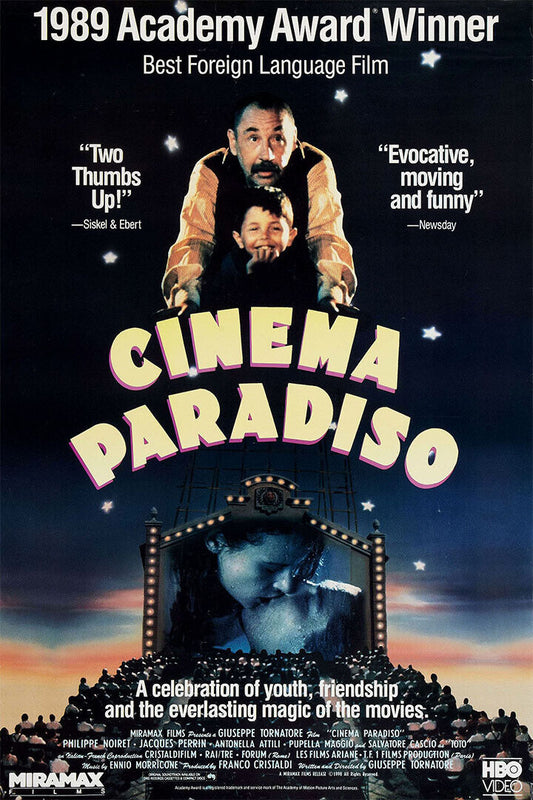 Cinema Paradiso Movie Drama Romantic Poster Wall Art Print Home Wall Decor - xonomax