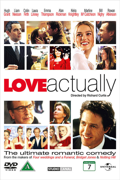 Love Actually Movie Comedy Drama Romance Poster Wall Art Print Home Wall Decor