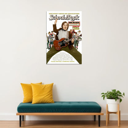 School Of Rock Movie Comedy Music Poster Wall Art Print Home Wall Decor