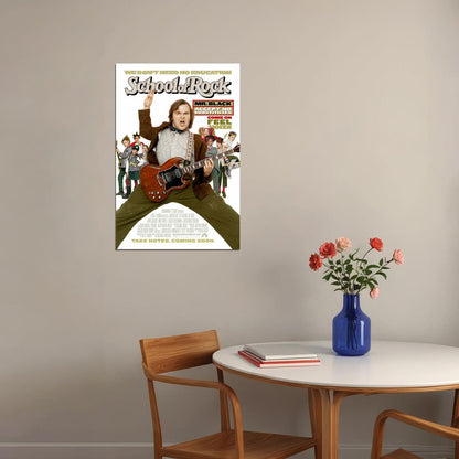School Of Rock Movie Comedy Music Poster Wall Art Print Home Wall Decor