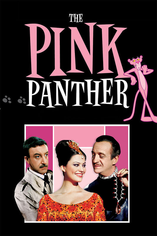The Pink Panther 1963 Movie Romance Comedy Crime Poster Wall Art Print Home Wall Decor - xonomax