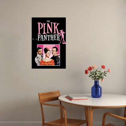 The Pink Panther 1963 Movie Romance Comedy Crime Poster Wall Art Print Home Wall Decor - xonomax
