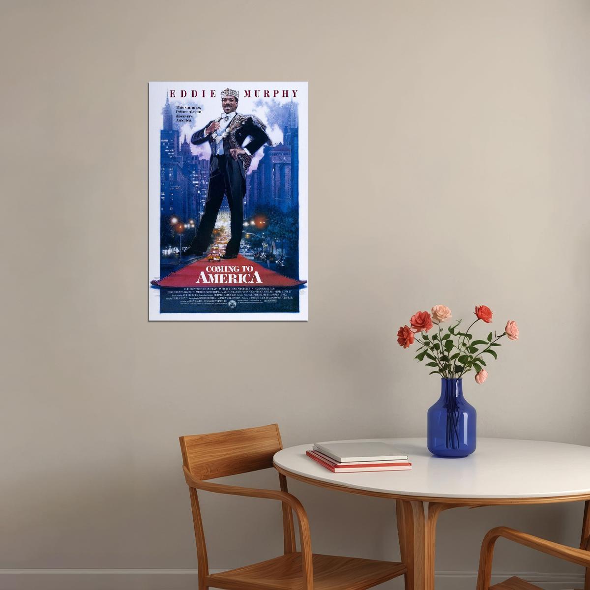 Coming To America Movie Comedy Romance Poster Wall Art Print Home Wall Decor - xonomax