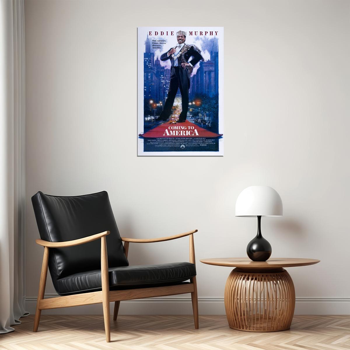 Coming To America Movie Comedy Romance Poster Wall Art Print Home Wall Decor - xonomax