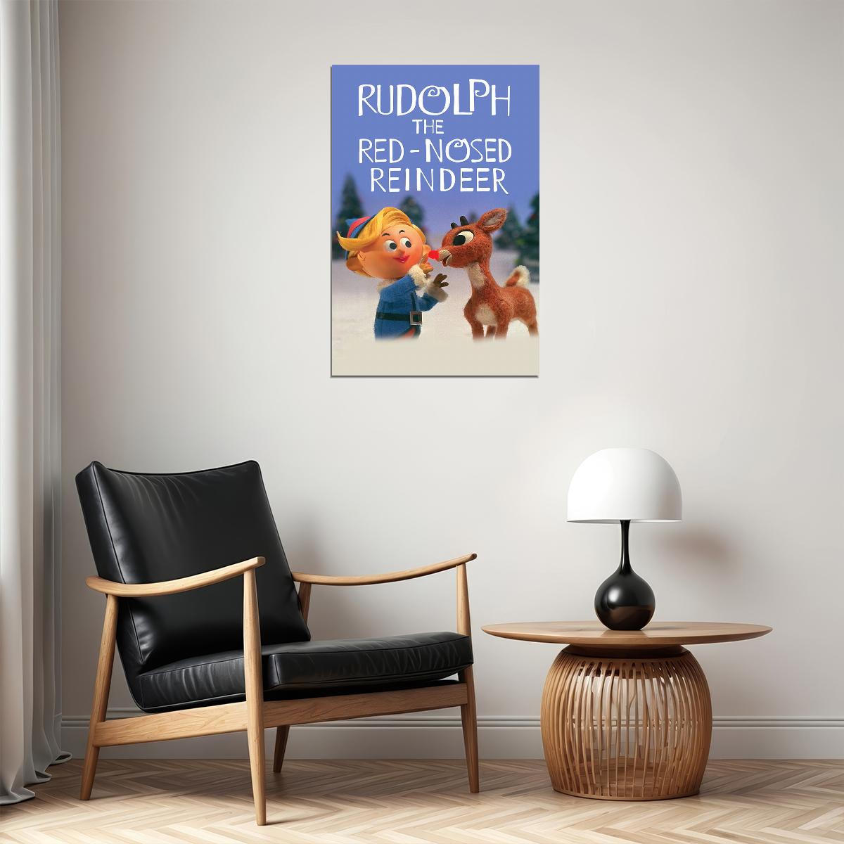 Rudolph The Red-nosed Reindeer Animation Movie Comedy Poster Wall Art Print Home Wall Decor