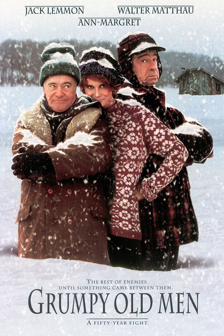 Grumpy Old Men Movie Comedy Drama Romance Poster Wall Art Print Home Wall Decor - xonomax