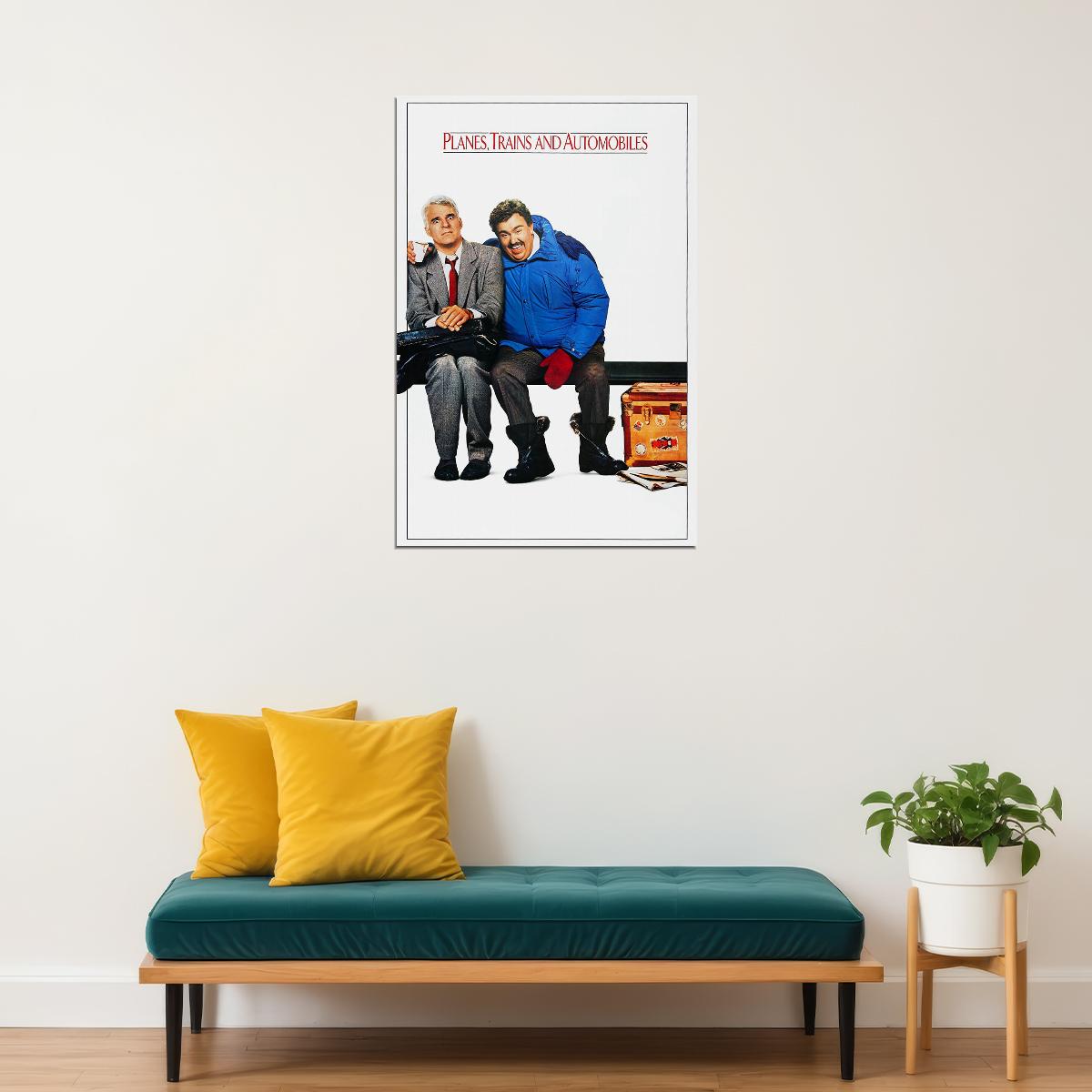 Planes Trains And Automobiles Movie Comedy Drama Poster Wall Art Print Home Wall Decor - xonomax