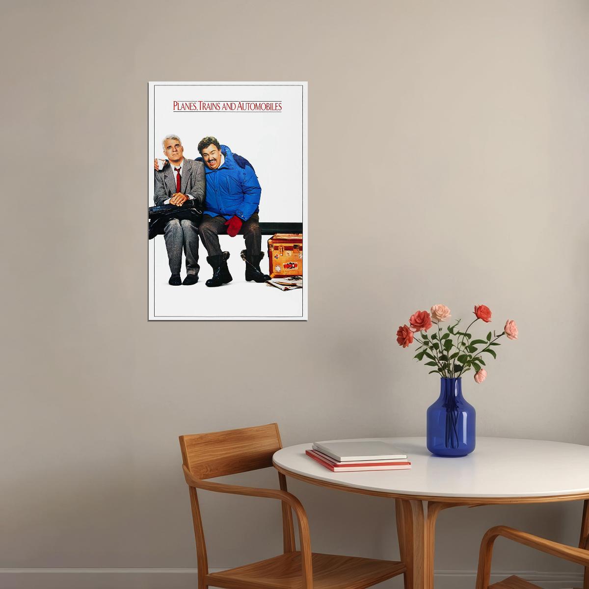Planes Trains And Automobiles Movie Comedy Drama Poster Wall Art Print Home Wall Decor - xonomax