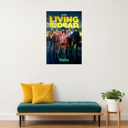 Living For The Dead 2023 Movie Documentary Horror Poster Wall Art Print Home Wall Decor - xonomax