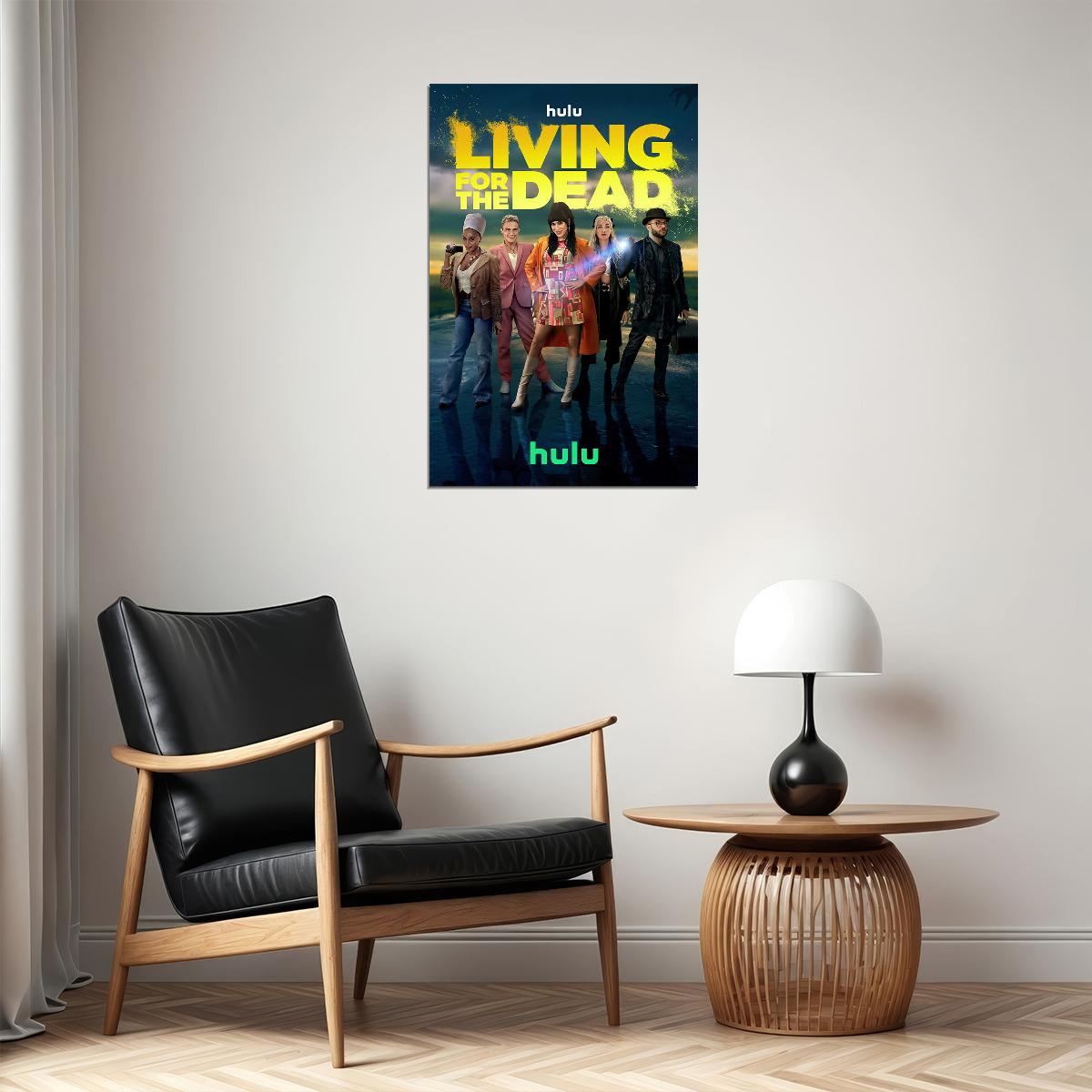 Living For The Dead 2023 Movie Documentary Horror Poster Wall Art Print Home Wall Decor - xonomax