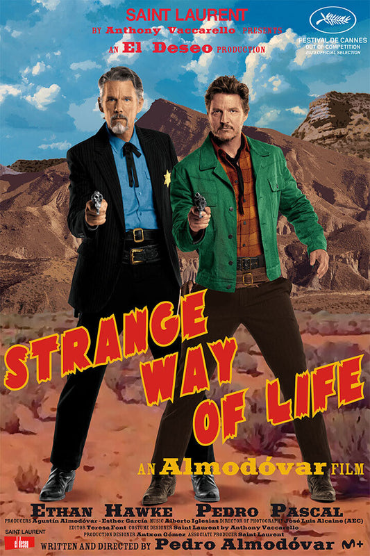 Strange Way Of Life Short Movie Western Drama Poster Wall Art Print Home Wall Decor - xonomax