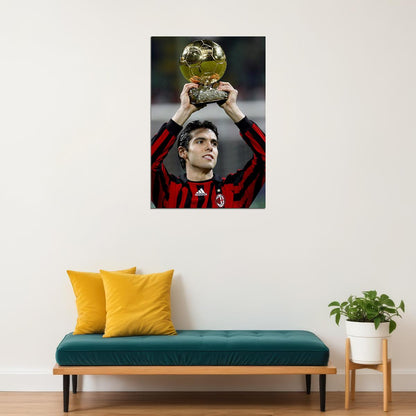 Kaka Former Brazilian National Soccer Player Poster Wall Art Print Home Wall Decor