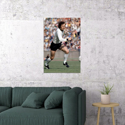 Franz Beckenbauer German Coach And Former Football Player Poster Wall Art Print Home Wall Decor