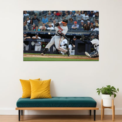 Adley Rutschman Baltimore Orioles Baseball Player Athlete Poster Wall Art Print Home Wall Decor