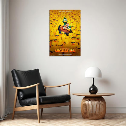 Migration Movie Animation Comedy Action Poster Wall Art Print Home Wall Decor - xonomax