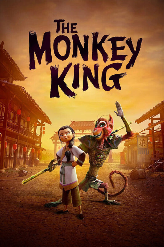 The Monkey King 2023 Movie Animation Action Adventure Poster Wall Art Print Home Wall Decor - xonomax