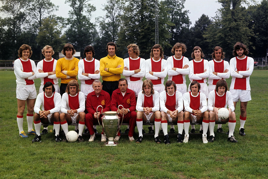 1971-72 Ajax European Cup Soccer Champions Match Poster Wall Art Print Home Wall Decor