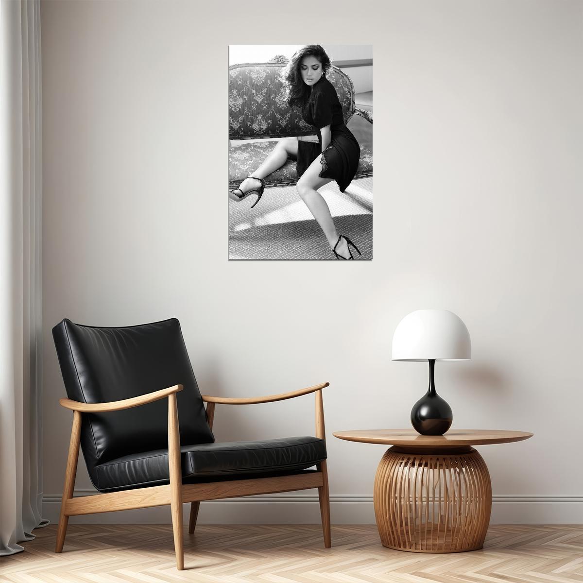 Salma Hayek Mexican-american Filmmaker And Actor Poster Wall Art Print Home Wall Decor