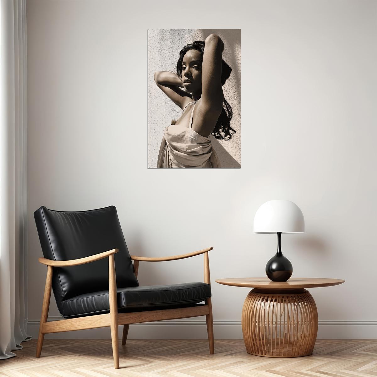 Kelly Rowland American Music Artist Songwriter And Dancer Poster Wall Art Print Home Wall Decor - xonomax