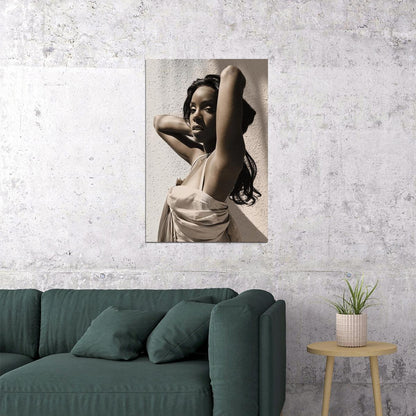 Kelly Rowland American Music Artist Songwriter And Dancer Poster Wall Art Print Home Wall Decor - xonomax